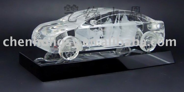 CHM-5 crystal model car