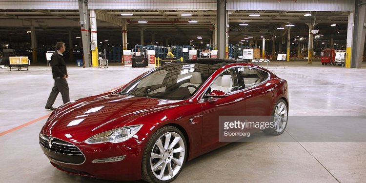 Tesla Model S electric car