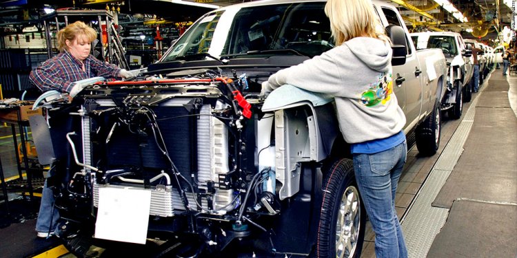 Gm assembly line