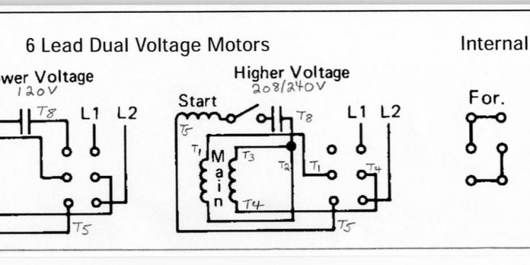 Baldor Industrial Motor wiring diagram