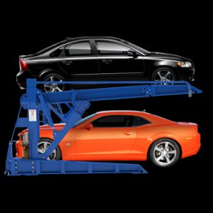 BendPak's all new tilt car stacker parking raise is regarded as their best