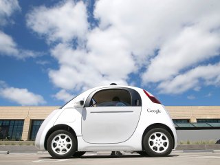 Bing self-driving vehicle