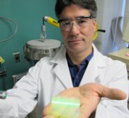 Jeff Sakamoto with Aerogel