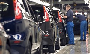 Nissan plant in Sunderland. Photograph: Gary Calton