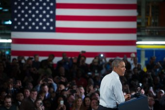 President Obama provides remarks at Ford Michigan Assembly Plant