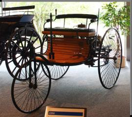 Replica for the Benz Patent Motorwagen integrated 1886