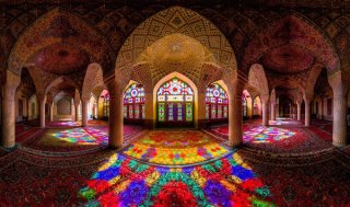Shiraz Mosque Iran. Photo courtesy 500px.com