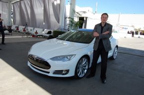 Tesla Model S Elon Musk