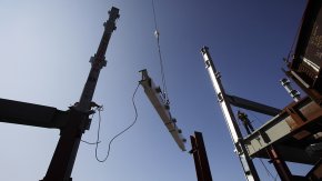 The building marketplace is an important purchaser of metallic, and paying for motels and workplace structures has-been rising this present year. (AP)