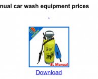 Car Wash equipment manufacturers