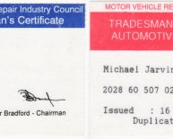 Motor Vehicle repair Industry Council