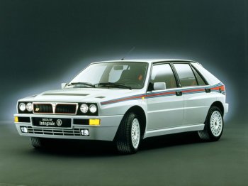 U Drive Cars speaking Italian - Lancia Integrale Martini 5.